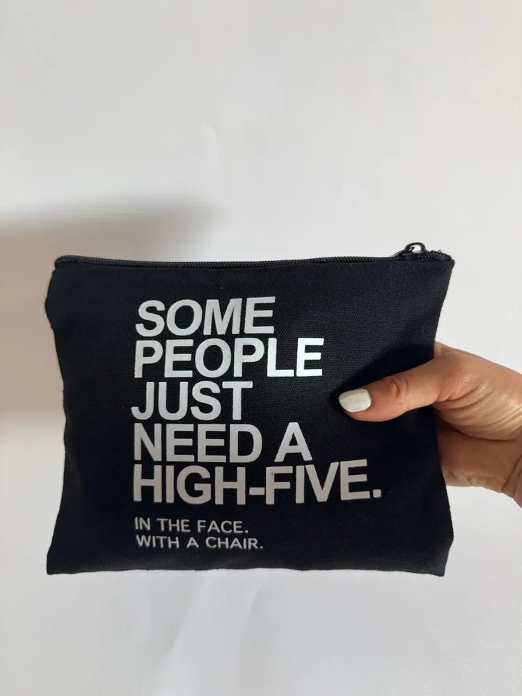 "High-Five" Statement Pouch