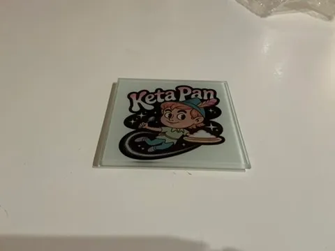KETA Pan Square Glass Plate
