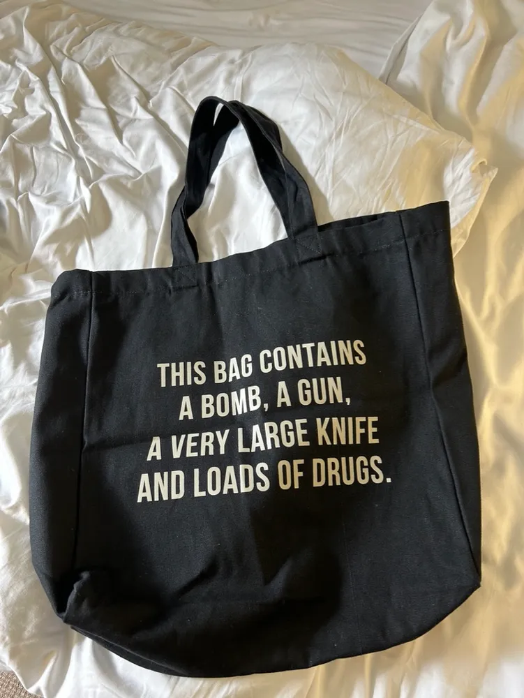 "This Bag Contains A Bomb" Thermo Bag